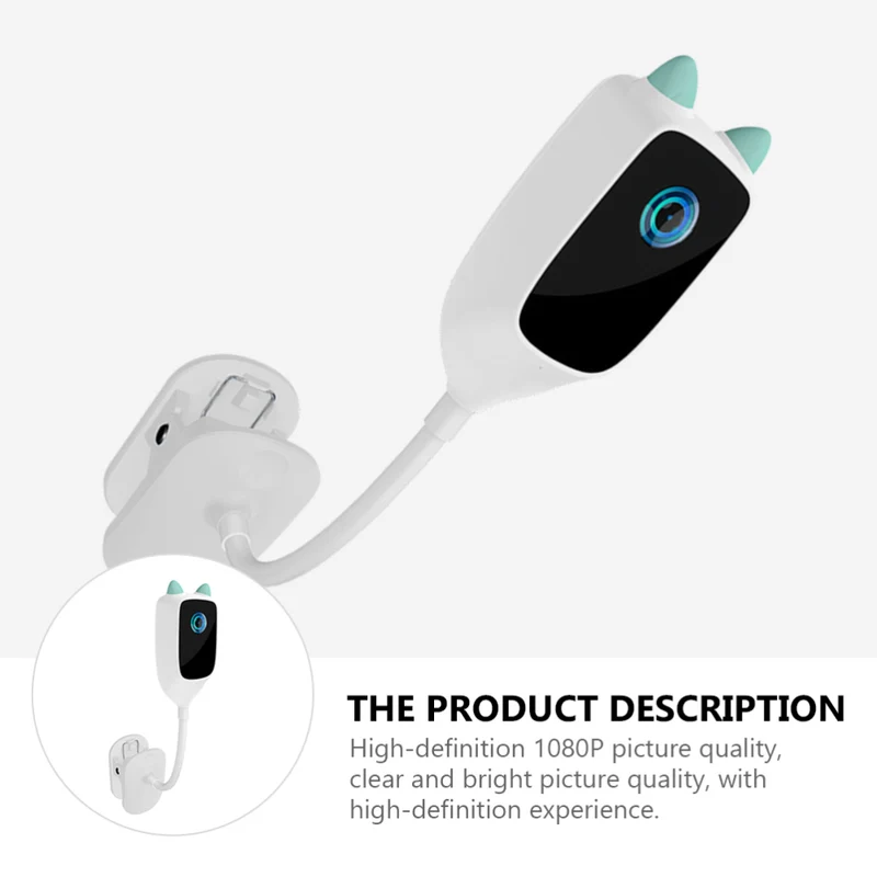 Baby Monitor Full HD Wifi con Visione Notturna Ad Infrarossi in Tempo Reale