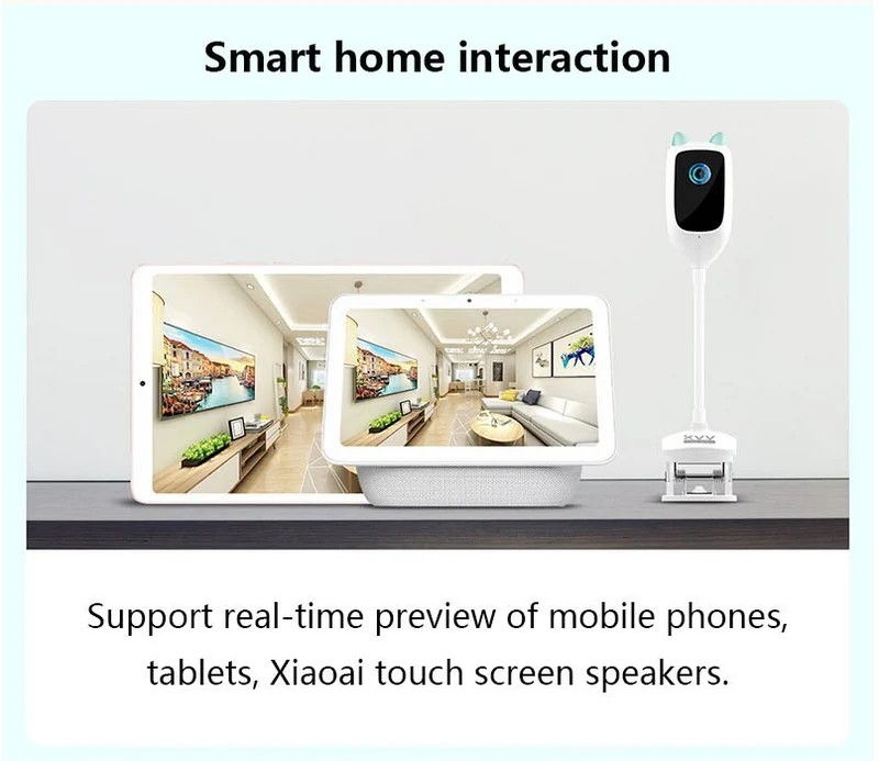 Baby Monitor Full HD Wifi con Visione Notturna Ad Infrarossi in Tempo Reale