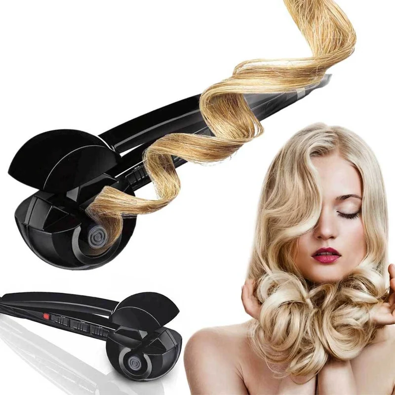 Piastra per capelli automatica in ceramica arricciacapelli mossi boccoli e ricci balalisi