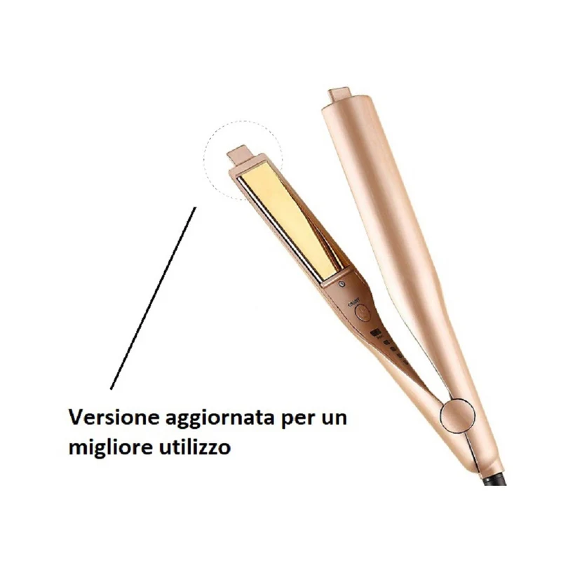 Ferro Piastra Arricciacapelli Lisciacapelli Lisciante Twistline Onde E Ricci