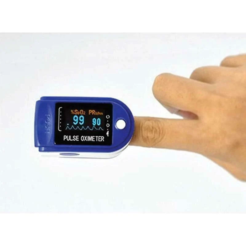 Saturimetro Portatile, Pulsossimetro da Dito, Misuratore Ossigeno, Ossimetro Pulse Oximeter