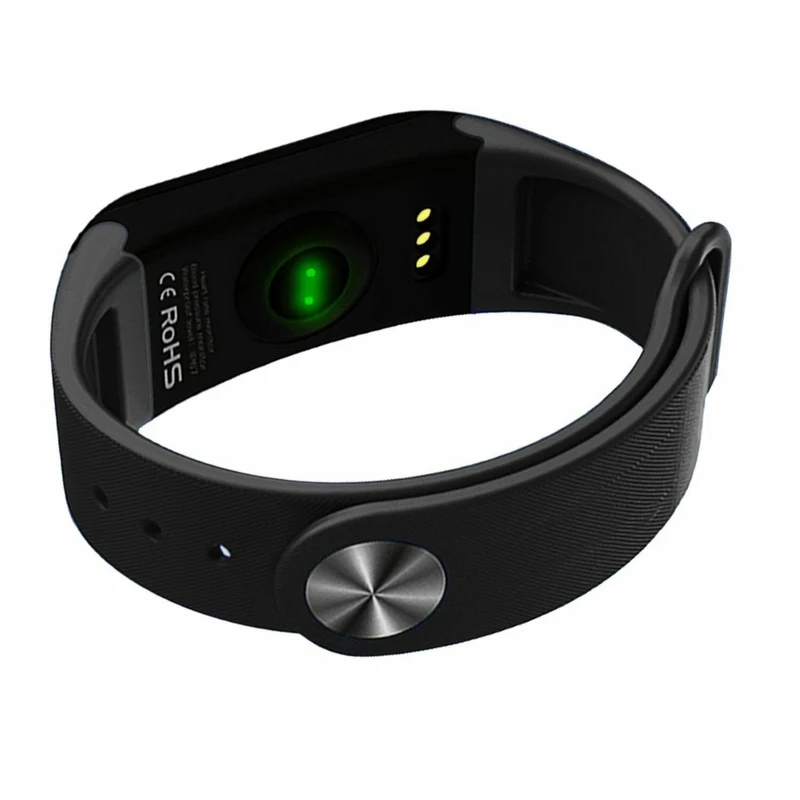 Fitness smart watch f1 orologio intelligente frequenza cardiaca bluetooh touch