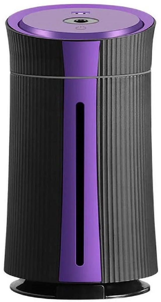 Umidificatore a Ultrasuoni per Nebbia Fredda Umidificatore da Tavolo USB Silenzioso1100 ml con Luce Notturna LED a 7 Colori