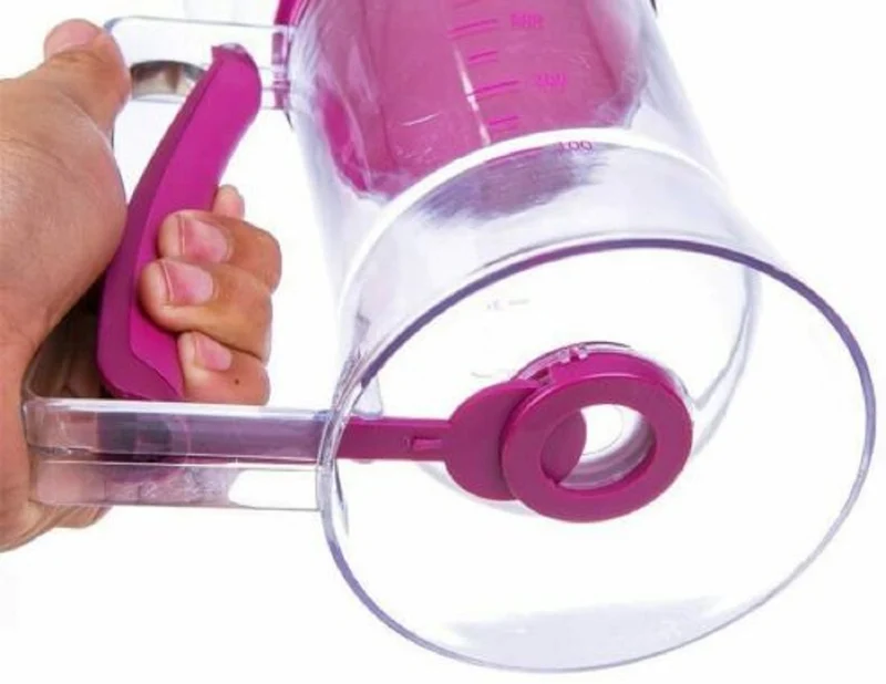 Dosatore dispenser preparati per dolci pancake muffin torte senza sporcare 900ml