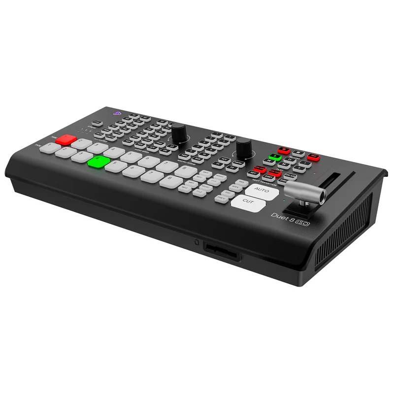 GoStream Duet 8 ISO: 8 Channels Video Switcher | 4K-HDMI, SDI, NDI HX/SRT/RTMP/Webcam