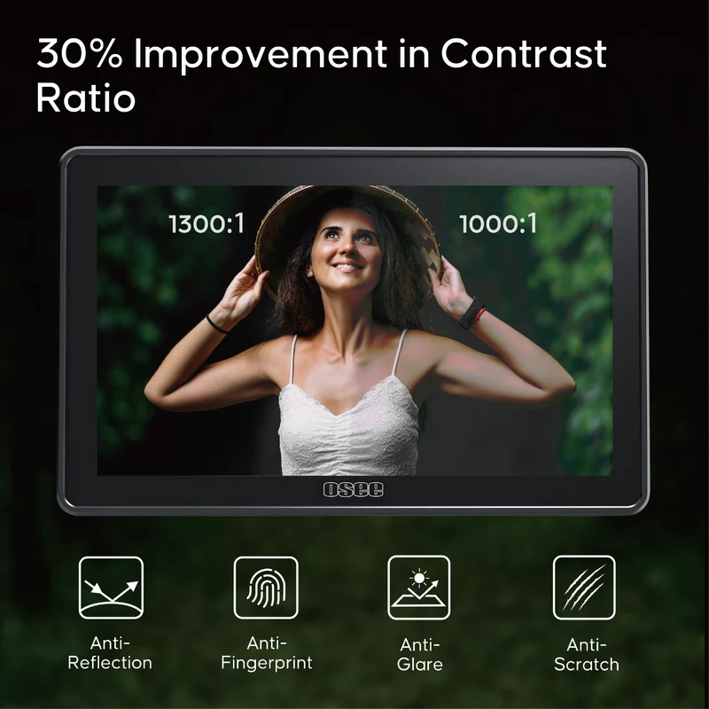 G7 Pro: 7 Inch 3000nits On-Camera Touchscreen Monitor | Camera Control Filmmaking Field Monitor