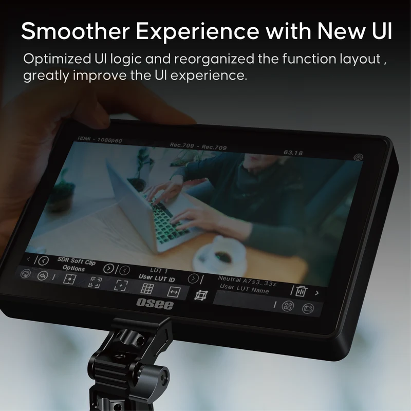 G7 Pro: 7 Inch 3000nits On-Camera Touchscreen Monitor | Camera Control Filmmaking Field Monitor