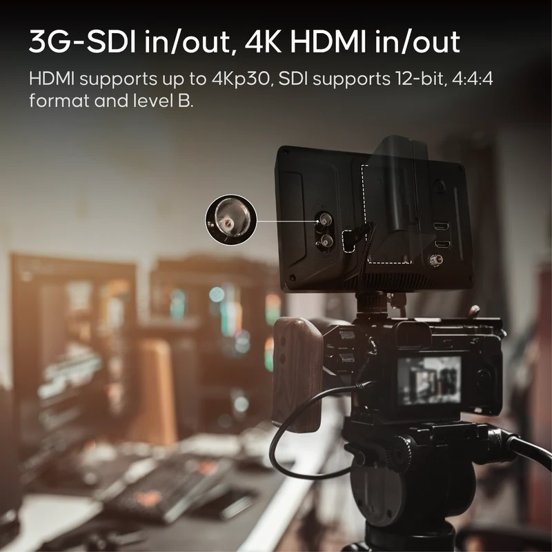 G7 Pro: 7 Inch 3000nits On-Camera Touchscreen Monitor | Camera Control Filmmaking Field Monitor