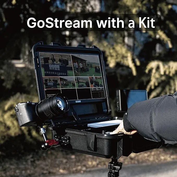GoStream Deck Kit: Professional HDMI Video Switcher & Mixer | Complete Live Broadcast Equipment Setup for Multi-Camera Production