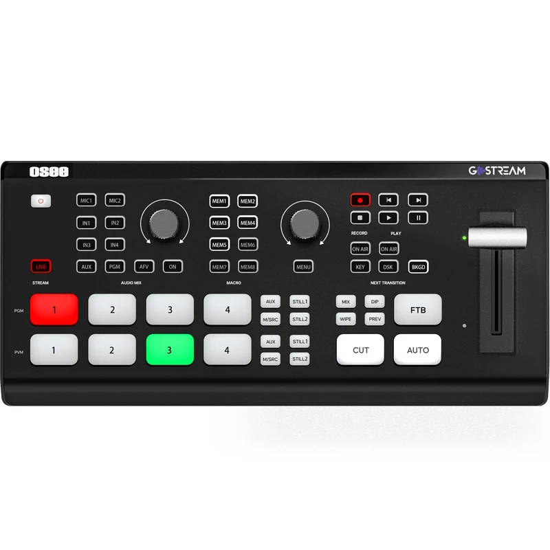 GoStream Deck - HDMI Video Switcher & Live Broadcast Mixer | All-in-One Professional Streaming Solution