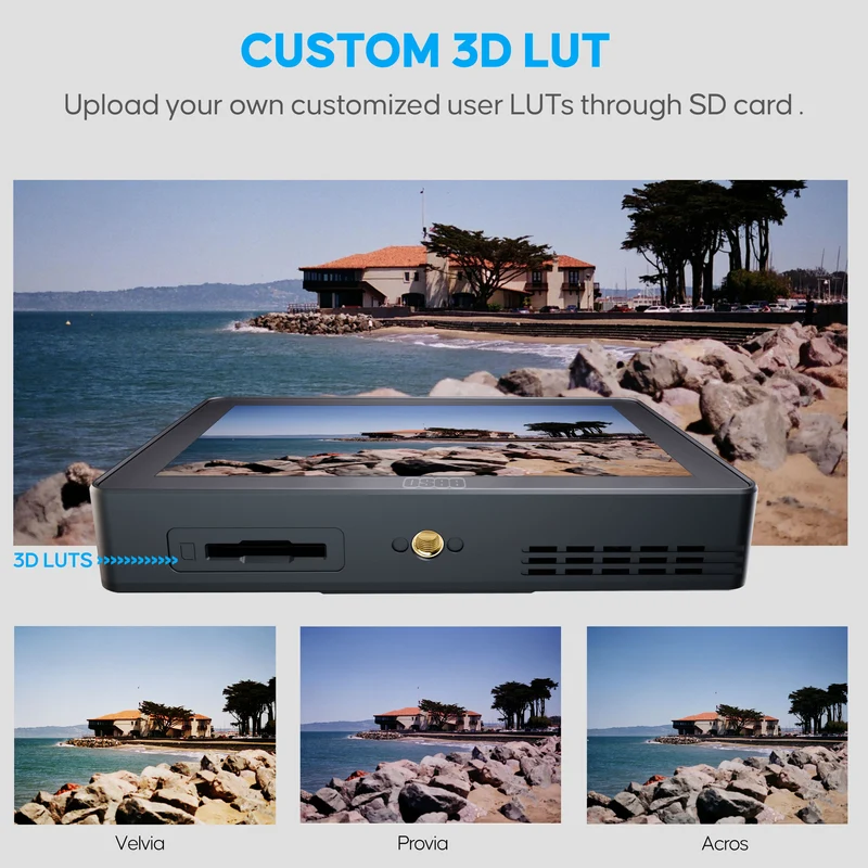 Lilmon 5: 5.5" HDR 4K HDMI Monitor | 1000nits On-Camera Field Monitor with Touchscreen, Waveform & Peaking Assist