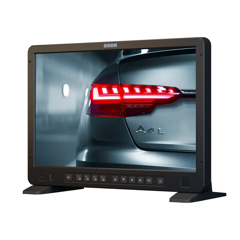 Megamon 15: 15.4" Director Production Monitor | 1000nits Brightness, HDMI 3G SDI I/O & Carrying Case | Studio & Field Use
