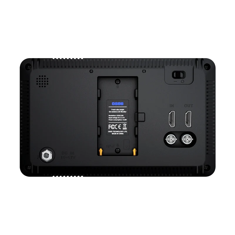G7 7" HDR On-Camera Field Monitor Kit | 1000nits Brightness, Waveform & Peaking, 3D LUT Support | HDMI I/O with Sunhood & Mounting Solutions