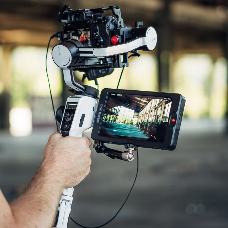 G7 7" HDR On-Camera Field Monitor Kit | 1000nits Brightness, Waveform & Peaking, 3D LUT Support | HDMI I/O with Sunhood & Mounting Solutions