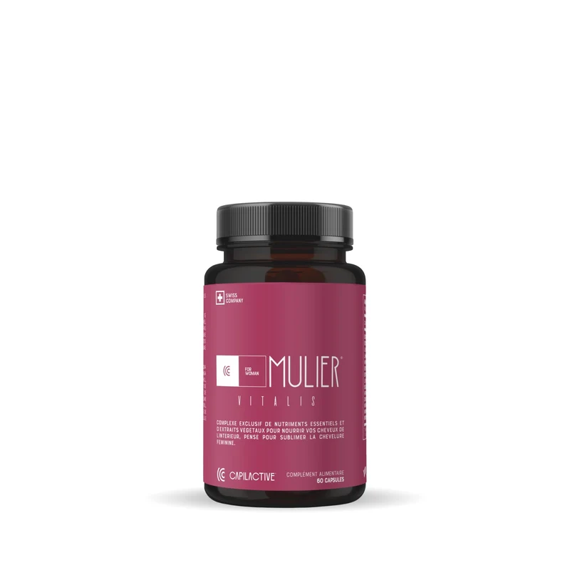 CapilActive MULIER Vitalis : Complément Capillaire Anti-chute & Croissance pour Femme