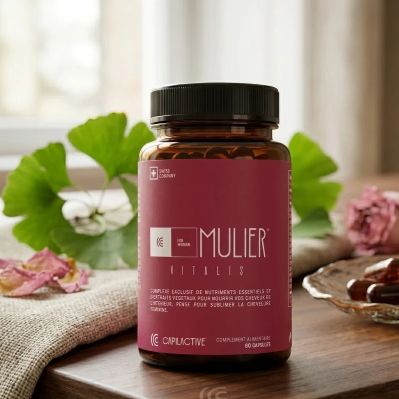 CapilActive MULIER Vitalis : Complément Capillaire Anti-chute & Croissance pour Femme