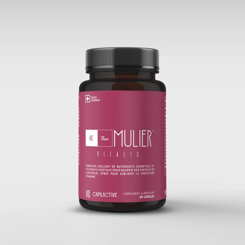 CapilActive MULIER Vitalis : Complément Capillaire Anti-chute & Croissance pour Femme