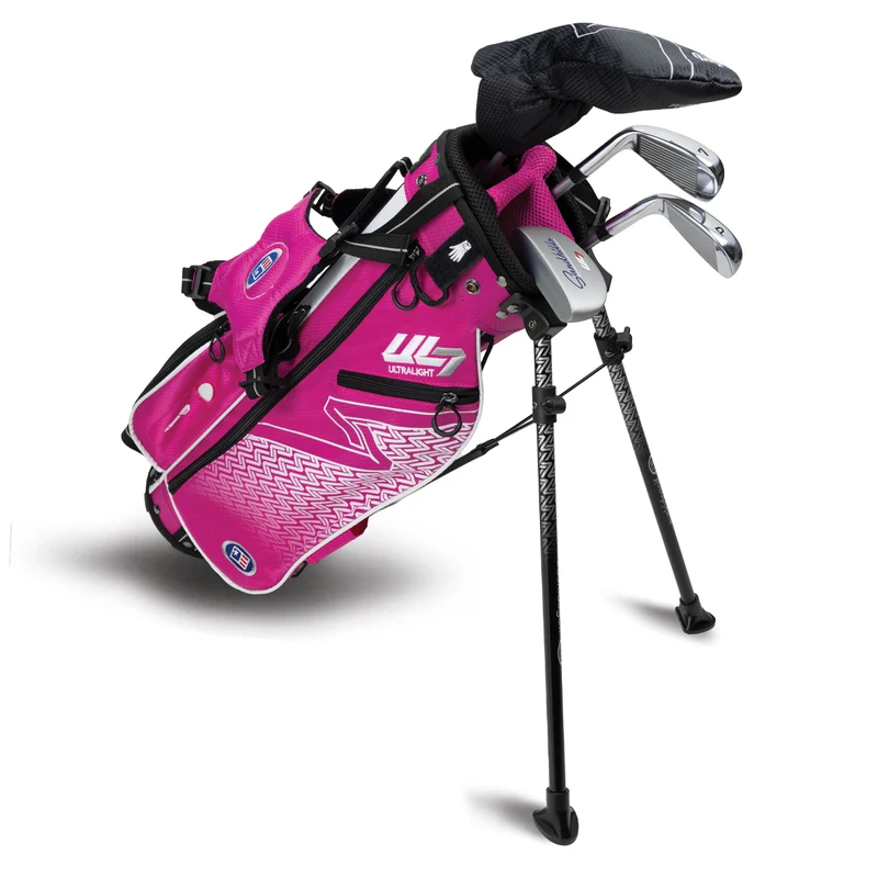 Set completo golf junior ULTRALIGHT7 45 (4 bastoni) per giocatori destri 115-122cm