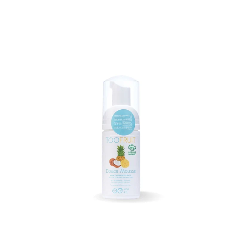 Mousse nettoyante visage enfant Douce Mousse Toofruit 100ml