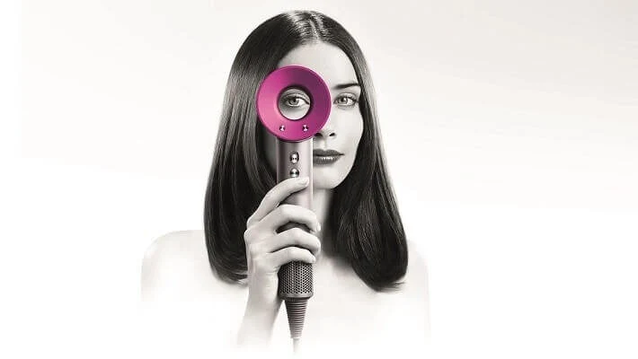 Dyson Supersonic 1600 W Argento, Bianco