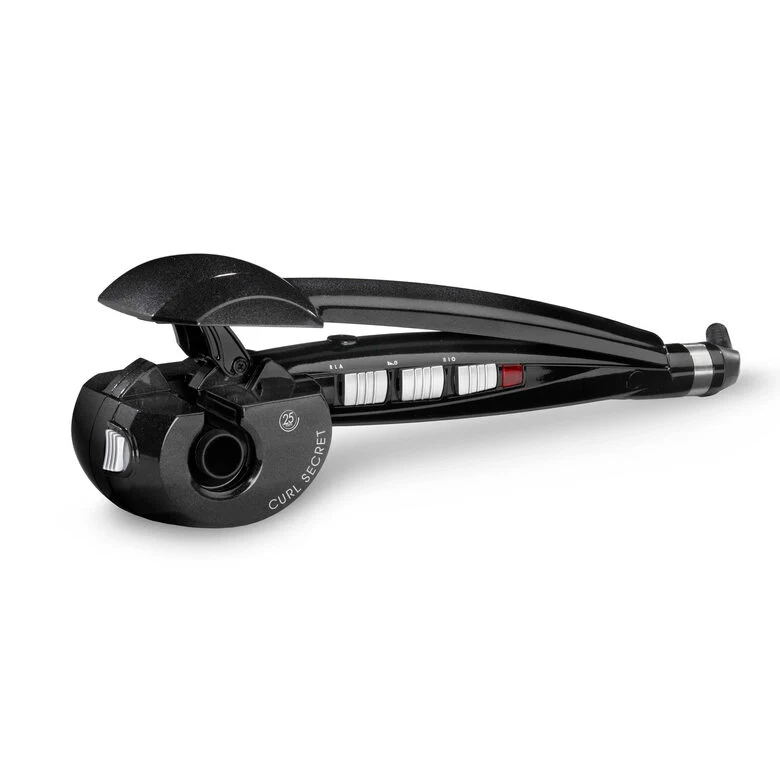 BaByliss Curl Secret Ionic 2 Ferro arricciacapelli automatico Caldo Nero 2,5 m