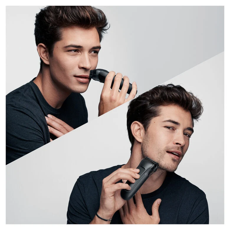 Braun Series 3 ProSkin 3000s Rasoio Elettrico, Nero - Ricaricabile