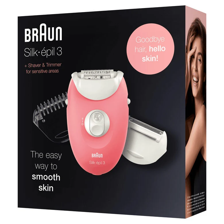Braun Silk-épil 3 SE 3-440 Set Per Le Prime Epilazioni 3-In-1 - Epilatore Elettrico Donna, Rasoio