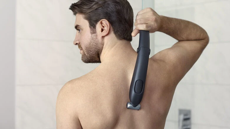 Philips BODYGROOM Series 5000 Rasoio delicato Bodygroom utilizzabile sotto la doccia
