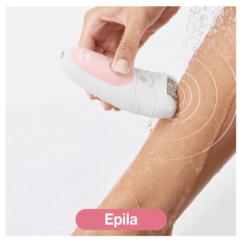 Braun Silk-épil 5 Wet&Dry Silk-épil 5 5-875 Beauty Set Per Le Prime Epilazioni 4-In-1 Wet&Dry Senza Fili – Epilatore Donna, Rasoio, Rifinitore, Kit Pulizia Viso