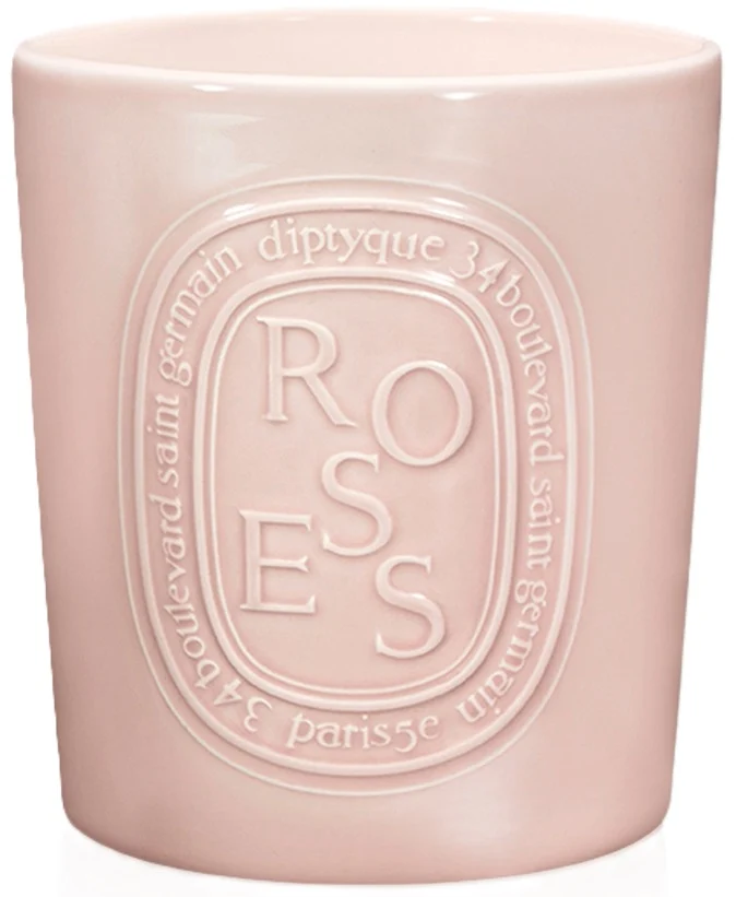 Roses Bougie Candela