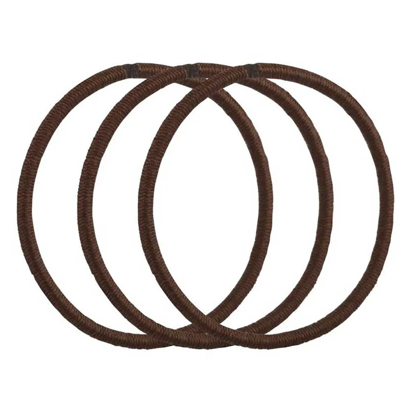 Everyday Elastic Snagless Large Thin Brown