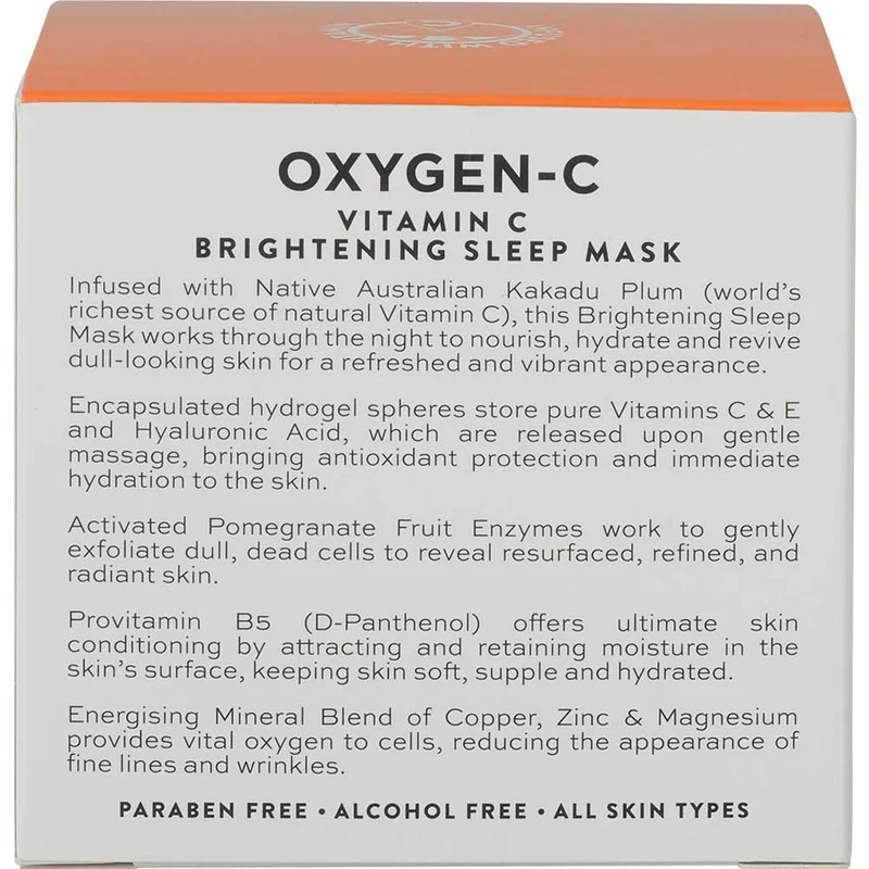 Oxygen-C Brightening Sleep Mask 50ml