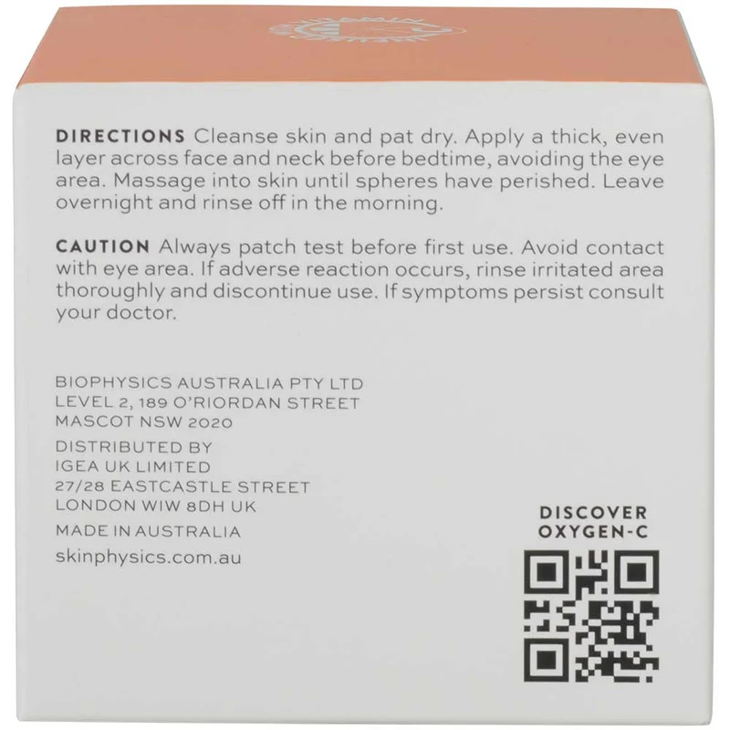Oxygen-C Brightening Sleep Mask 50ml