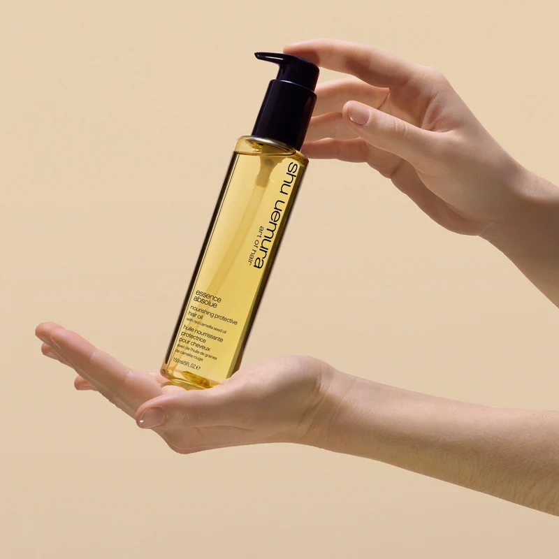 Shu Uemura Essence Absolue Nourishing Protective Hair Oil 150ml per Capelli Danneggiati, Secchi e Crespi