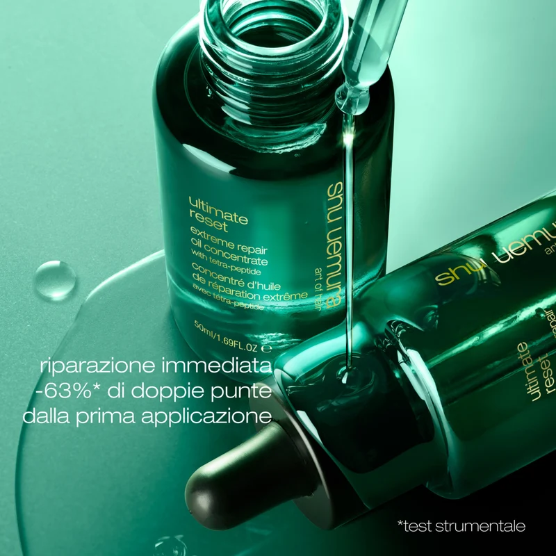 Shu Uemura Ultimate Reset Reset Oil 50ML – Olio per Capelli Danneggiati