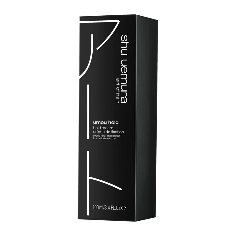 Shu Uemura Umou Hold Cream 100ml Crema Styling Tenuta Forte per Capelli Medi e Corti