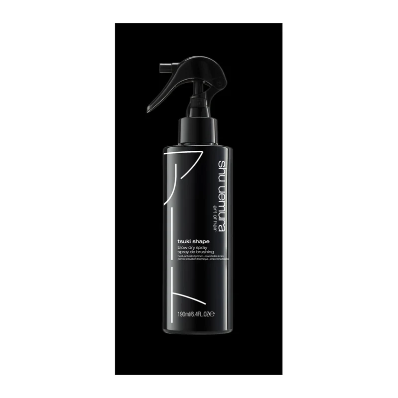 Shu Uemura Tsuki Shape Blow Dry Spray 190ml per Tutti i Tipi di Capelli
