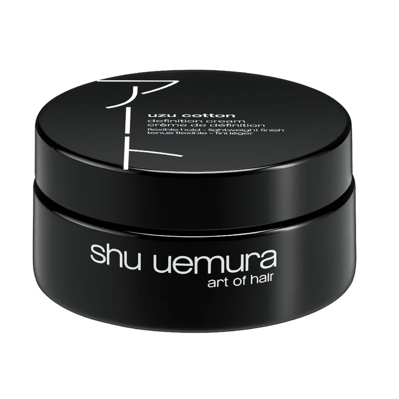 Shu Uemura Uzu Cotton Definition Cream 75ml per Capelli Mossi, Ricci e Tutti i Tipi di Capelli