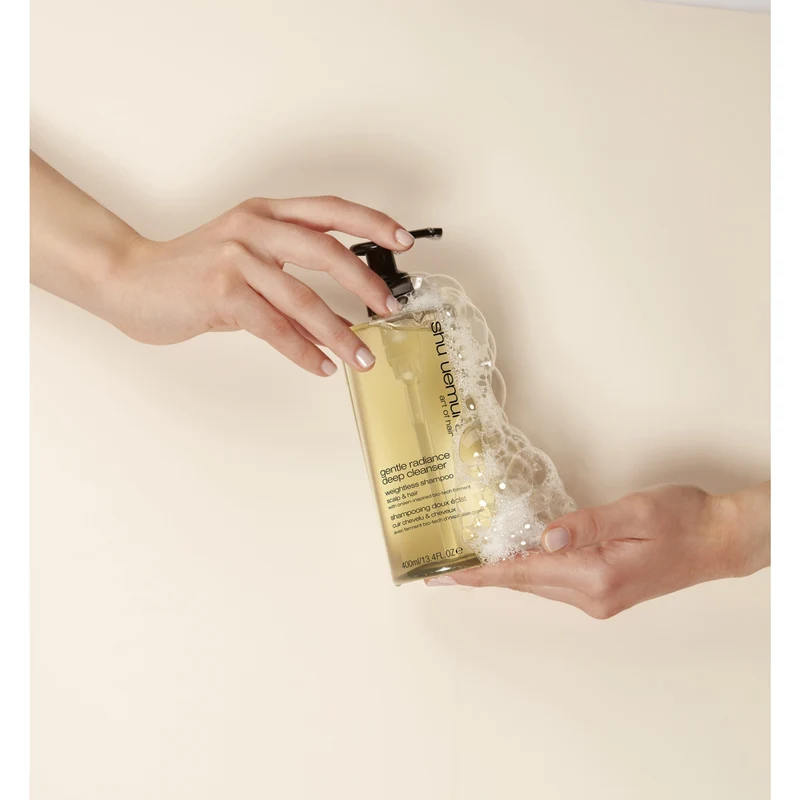Shu Uemura Gentle Radiance Deep Cleanser Shampoo 400ML – Shampoo per Cute Grasse