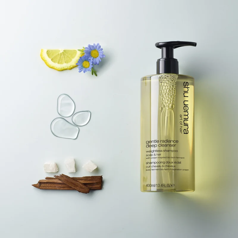 Shu Uemura Gentle Radiance Deep Cleanser Shampoo 400ML – Shampoo per Cute Grasse
