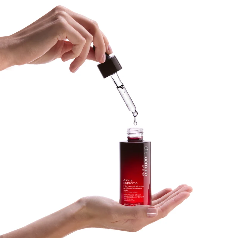 Shu Uemura Ashita Supreme Siero Anti Caduta 90ml per Capelli Devitalizzati e Cute Sensibile