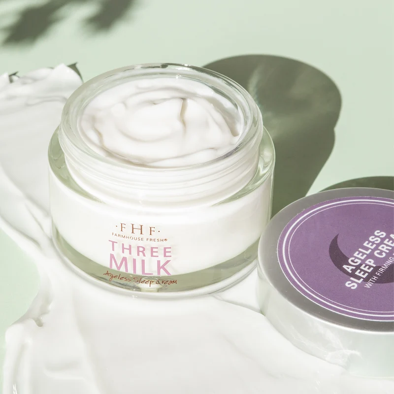 Farmhouse Fresh Three Milk Ageless Sleep Cream with Peptides
