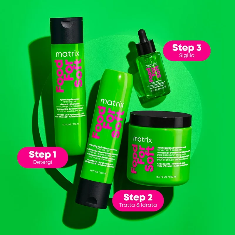 Matrix Food For Soft Shampoo 300ml - shampoo idratante