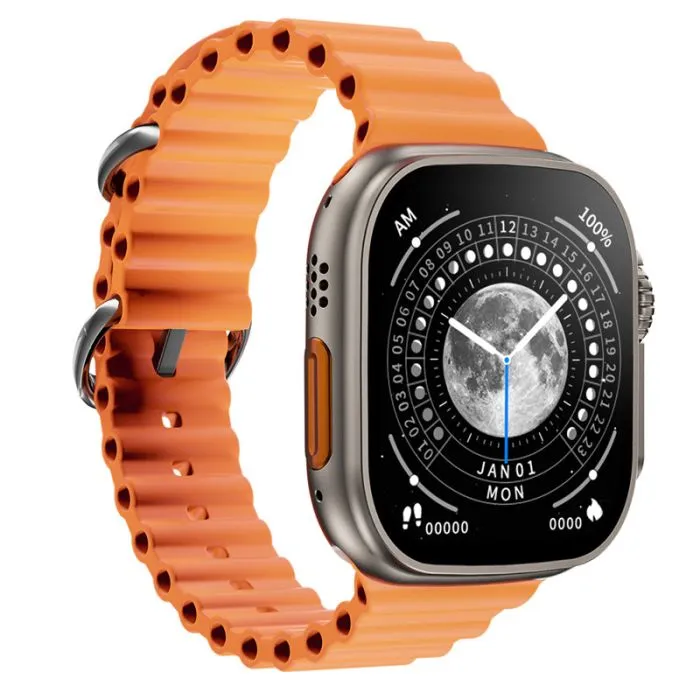 Smartwatch Z66 Ultra - Orologio Intelligente 2,08" HD, Fitness Tracker Impermeabile IP68 con Monitoraggio Cardiaco