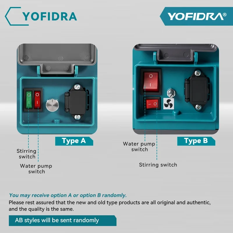 YOFIDRA Spruzzatore a Zaino Senza Fili 20L con 2 Batterie da 21V 3Ah per Irrigazione, Giardinaggio, Pulizia e Disinfezione
