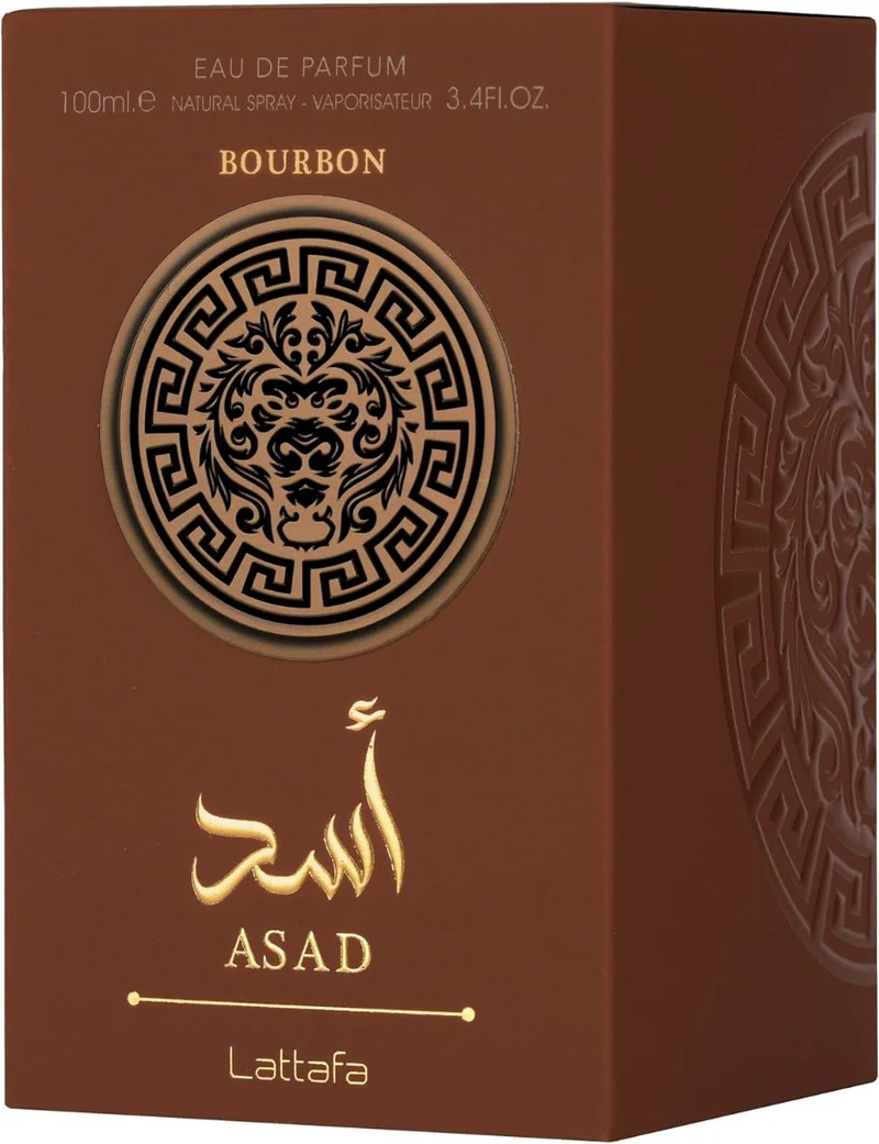 Lattafa Asad Bourbon Eau de Parfum 100ml – Profumo Uomo Intenso e Speziato
