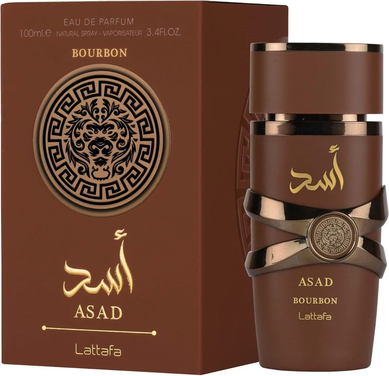 Lattafa Asad Bourbon Eau de Parfum 100ml – Profumo Uomo Intenso e Speziato