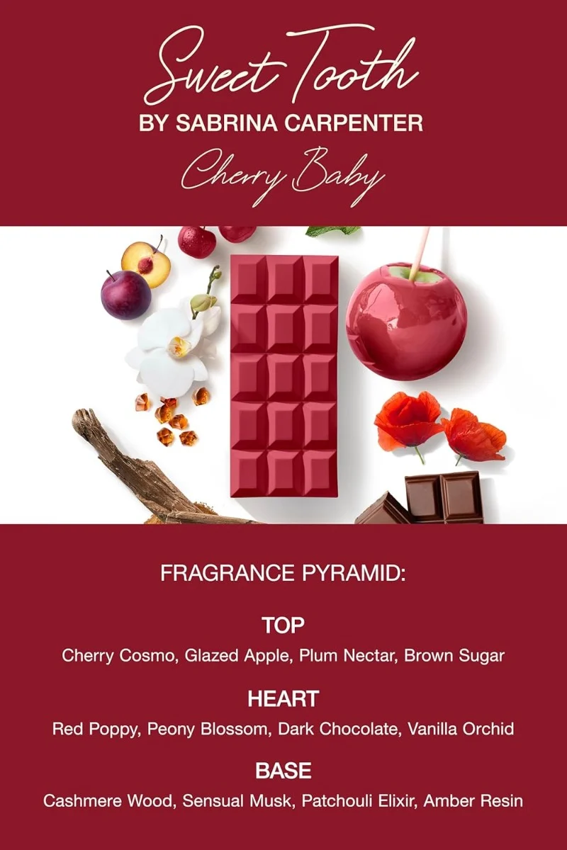 Sabrina Carpenter Eau de Parfum - Cherry Baby 75ml