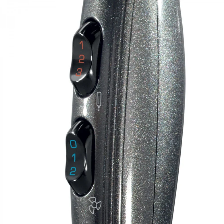 Imetec Salon Expert P3 3200 2200 W Nero, Grigio