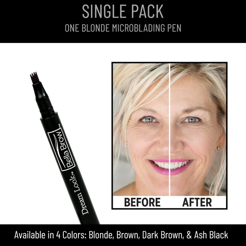 BELLA BROW By Dream Look, per Microblading Eyebrowpenna di precisione con applicatore